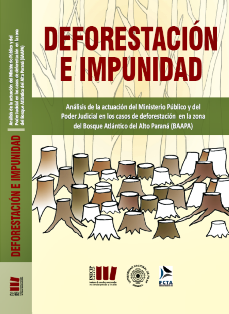 Tapa del Libro 'Deforestación e Impunidad'